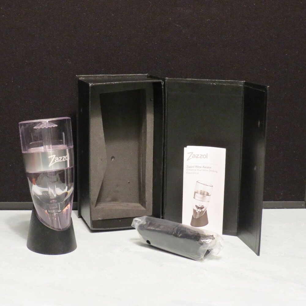 Zazzol Wine Aerator Decanter - Multi Stage Design with Box EUC